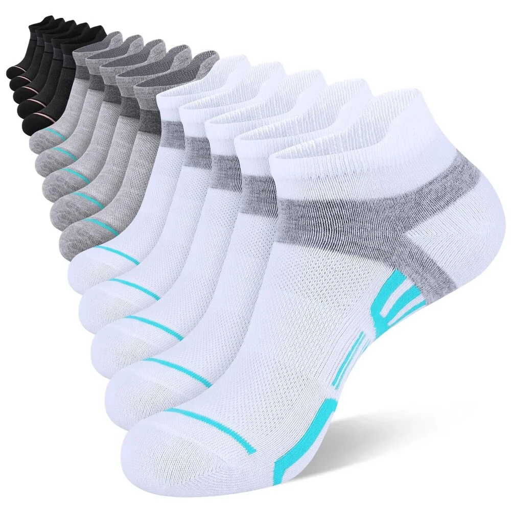 shnn Women's 15 Pairs Lightweight Breathable Low Cut Ankle Socks 6-10 Fit - NWT